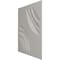 Ekena Millwork 19 5/8in. W x 19 5/8in. H Artisan EnduraWall Decorative 3D Wall Panel Covers 2.67 Sq. Ft. WP20X20ARGBW - alternate 5